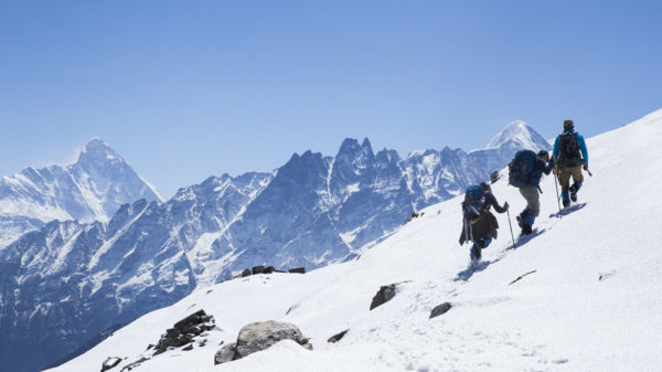 Kuari Pass Nachiketa Day two Nanda Devi was with us for almost half day Banner Image