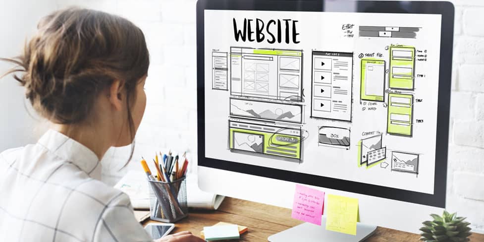 What features should you consider when designing a new website